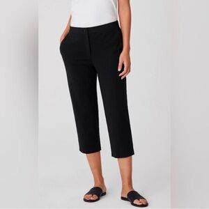 Eileen Fisher Black Capris
